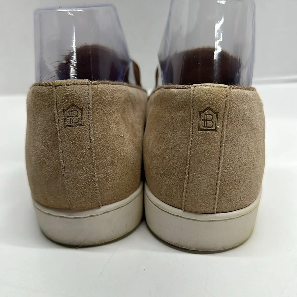 Birdies The Swift Slip On Loafer Shoes Brown Tan Suede Sneaker Womens Size 8.5 - Picture 5 of 12